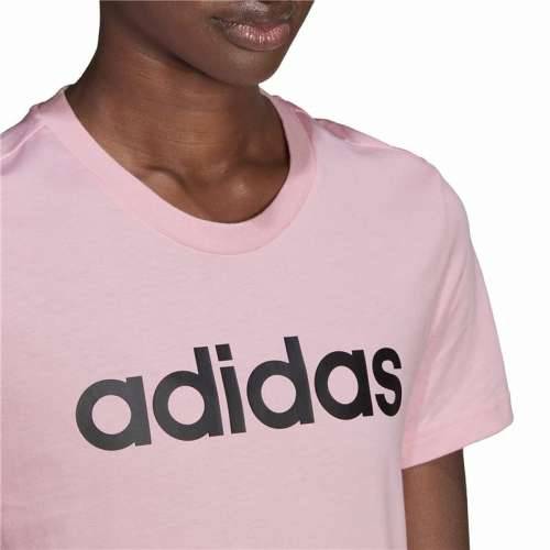 Ženska Majica Kratkih Rukava Adidas Loungewear Essentials Slim Logo Roza Cijena