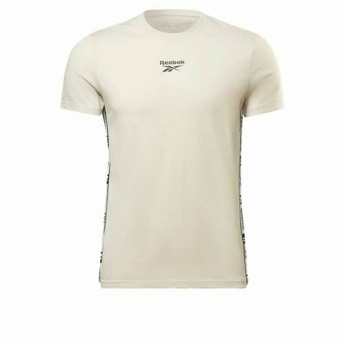 Muška Majica Kratkih Rukava Reebok Identity Tape Bež Cijena