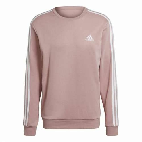 Muška Majica bez Kapuljače Adidas Essentials French Terry 3 Stripes Roza Cijena