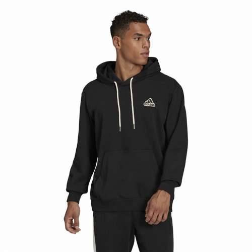 Muška Majica s Kapuljačom Adidas Essentials Feelcomfy Crna Cijena