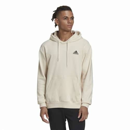 Muška Majica s Kapuljačom Adidas Essentials Feelcomfy Bež Cijena