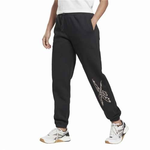 Donji Dio Trenirke za Odrasle Reebok Modern Safari Jogger Dama Crna Cijena