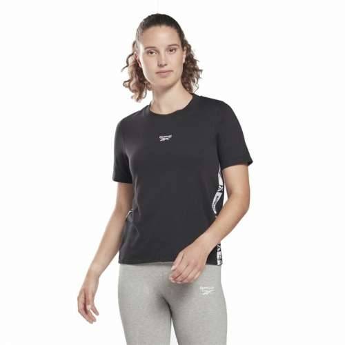Ženska Majica Kratkih Rukava Reebok Tape Pack Crna Cijena