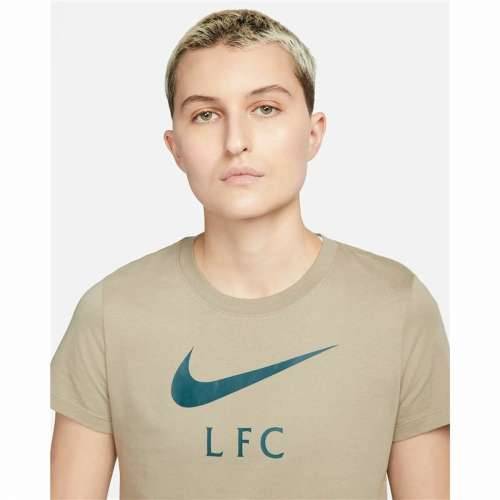 Ženska Majica Kratkih Rukava Nike Liverpool FC Smeđa Cijena