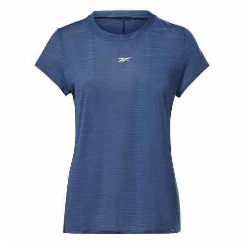 Ženska Majica Kratkih Rukava Reebok Workout Ready Tamno plava Cijena