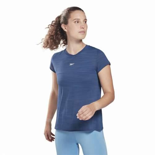 Ženska Majica Kratkih Rukava Reebok Workout Ready Tamno plava Cijena