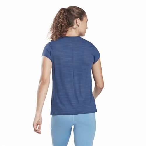 Ženska Majica Kratkih Rukava Reebok Workout Ready Tamno plava Cijena