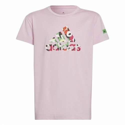 Dječje Majica Kratkih Rukava Adidas x Marimekko Roza Cijena