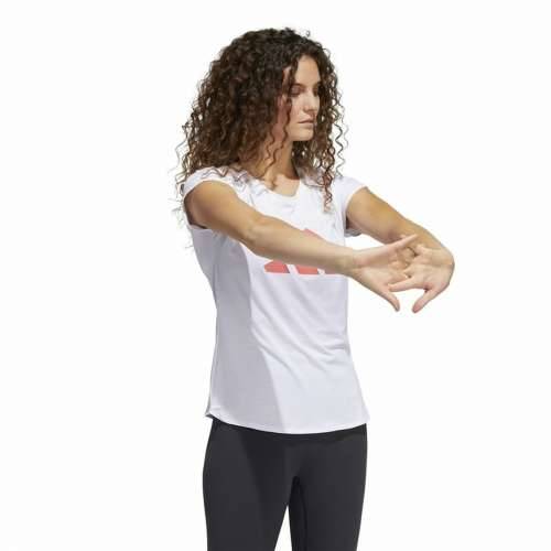 Ženska Majica Kratkih Rukava Adidas Training 3B Bijela Cijena