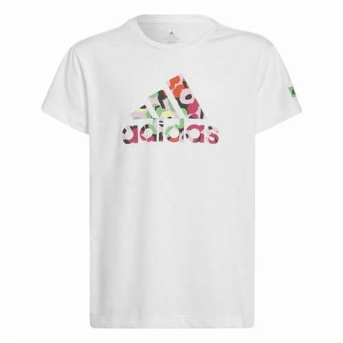 Dječje Majica Kratkih Rukava Adidas x Marimekko Bijela Cijena