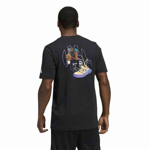 Muška Majica Kratkih Rukava Adidas Avatar James Harden Graphic Crna Cijena