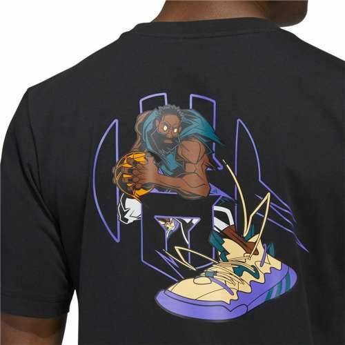 Muška Majica Kratkih Rukava Adidas Avatar James Harden Graphic Crna Cijena