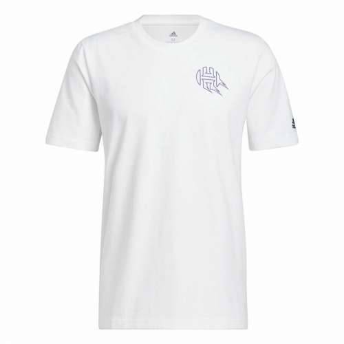 Muška Majica Kratkih Rukava Adidas Avatar James Harden Graphic Bijela Cijena