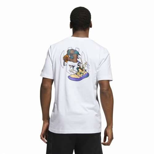 Muška Majica Kratkih Rukava Adidas Avatar James Harden Graphic Bijela Cijena