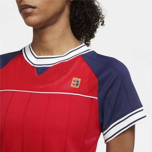Ženska Majica Kratkih Rukava Nike tenis Plava Crvena Cijena