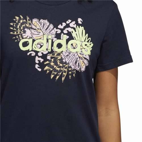 Ženska Majica Kratkih Rukava Adidas Farm Print Graphic Tamno plava Cijena