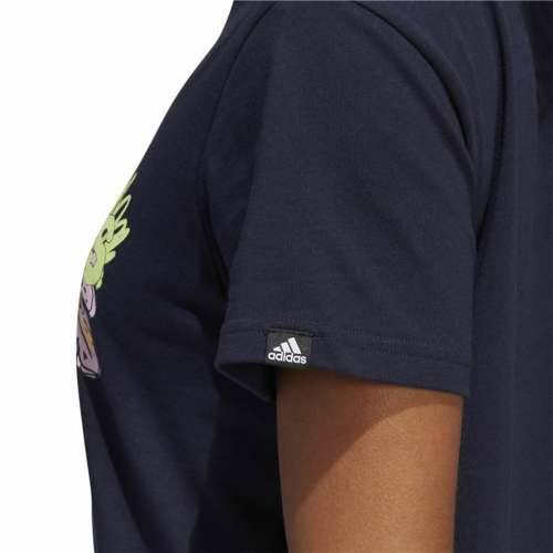 Ženska Majica Kratkih Rukava Adidas Farm Print Graphic Tamno plava Cijena
