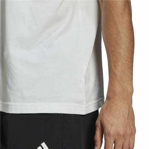 Muška Majica Kratkih Rukava Adidas Essentials Brandlove Bijela Cijena