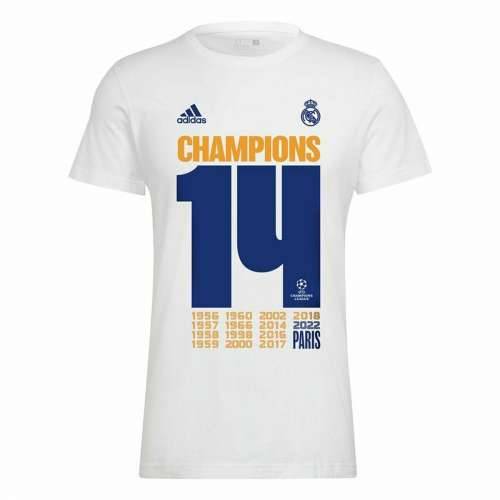 Muški Nogometni Dres Kratkih Rukava Adidas Real Madrid Champions 2022 Cijena