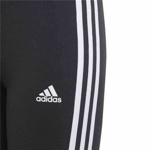 Sportske Tajice za Djecu Adidas Essentials 3 Stripes Crna Cijena