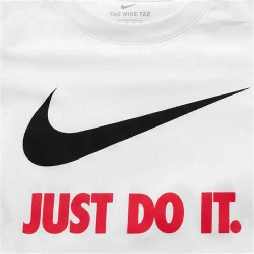 Dječje Majica Kratkih Rukava Nike Swoosh Just Do It Bijela Cijena