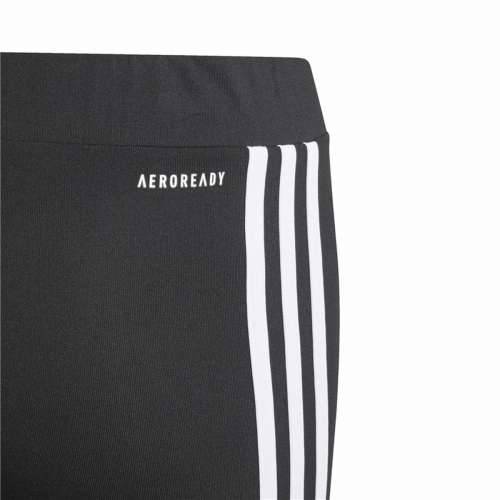 Sportske Tajice za Djecu Adidas Design 2 Move 3 Stripes Crna Cijena