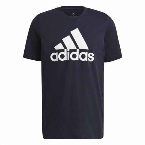 Muška Majica Kratkih Rukava  Essentials Big Logo  Adidas Legend Ink  Plava Cijena
