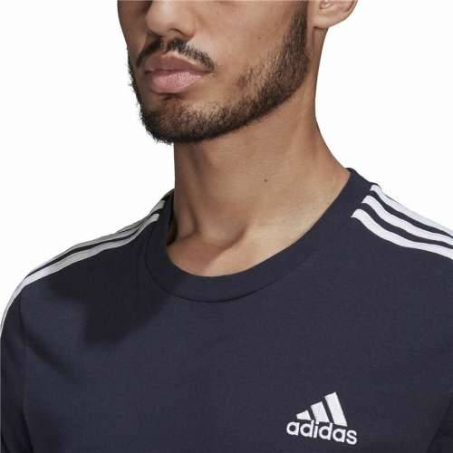 Muška Majica Kratkih Rukava Essentials 3 bandas Adidas Legend Ink Plava Tamno plava Cijena