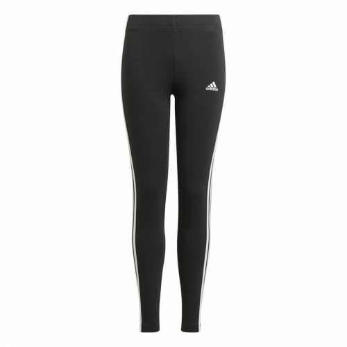 Sportske Tajice za Djecu Adidas Essentials 3 Stripes Crna Cijena
