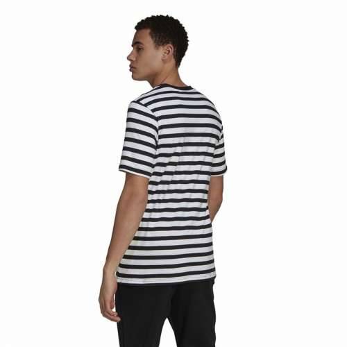 Muška Majica Kratkih Rukava  Essentials Stripey  Adidas Embroidered Logo Crna Cijena