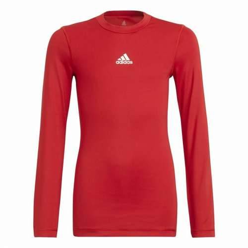 Dječja Majica Kratkih Rukava za Nogomet Adidas Techfit Top Crvena Cijena