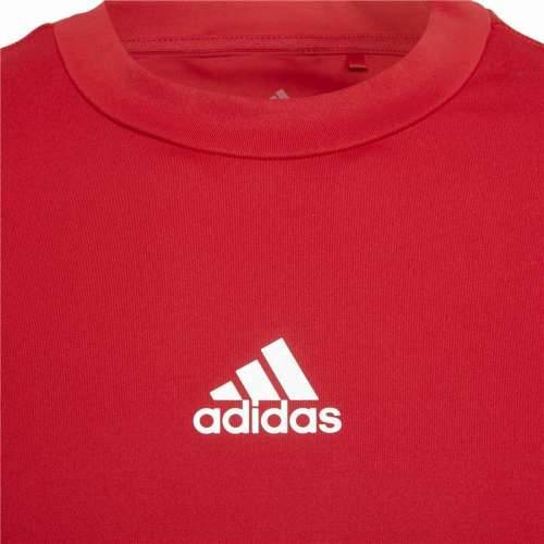 Dječja Majica Kratkih Rukava za Nogomet Adidas Techfit Top Crvena Cijena