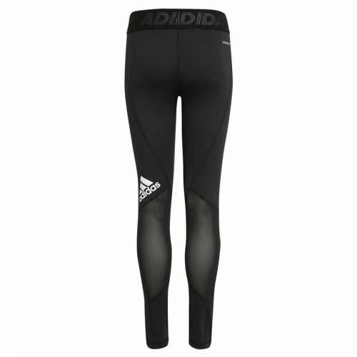 Sportske Tajice za Djecu Adidas Techfit Aeroready Crna Cijena