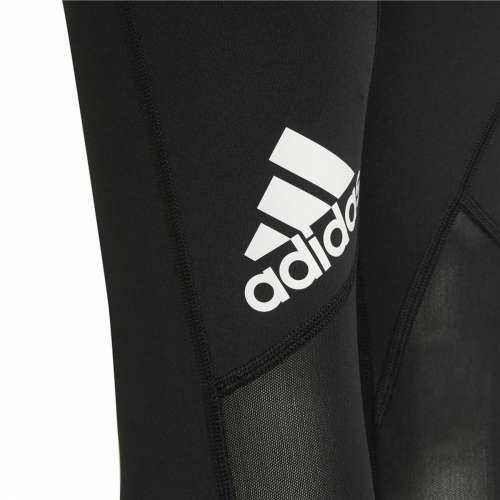 Sportske Tajice za Djecu Adidas Techfit Aeroready Crna Cijena