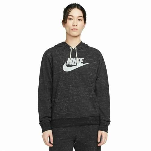 Ženska Majica s Kapuljačom Nike Sportswear Gym Vintage Crna Cijena