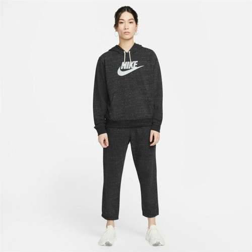 Ženska Majica s Kapuljačom Nike Sportswear Gym Vintage Crna Cijena