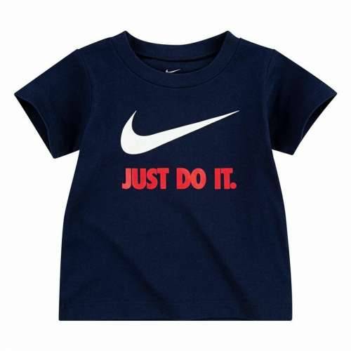 Dječje Majica Kratkih Rukava Nike Swoosh Mornarsko plava Cijena