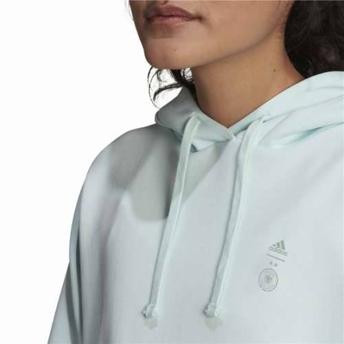 Ženska Majica s Kapuljačom Adidas Germany Travel Cian Cijena