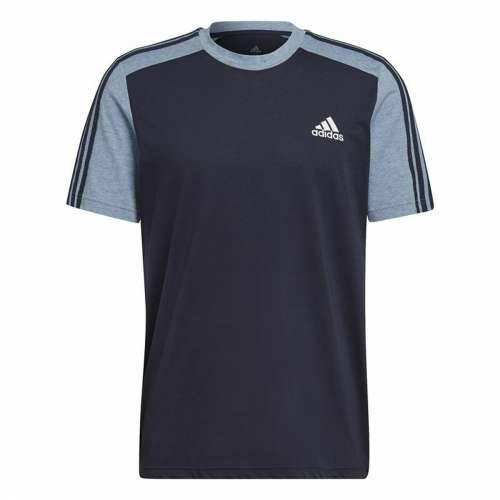 Muška Majica Kratkih Rukava Adidas Essentials Mélange Tamno plava Cijena