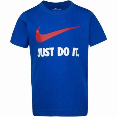 Dječje Majica Kratkih Rukava Nike Swoosh Plava Cijena