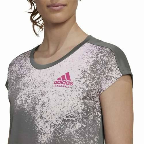 Ženska Majica Kratkih Rukava Adidas Tamno sivo Cijena