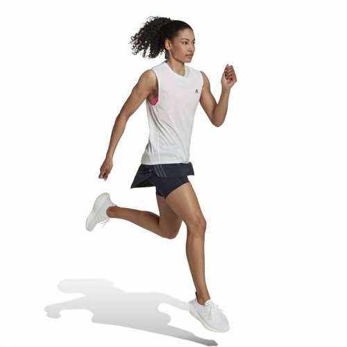Ženska Majica Bez Rukava Adidas Muscle Run Icons Bijela Cijena