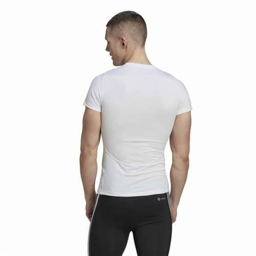 Muška Majica Kratkih Rukava Adidas techfit Graphic  Bijela Cijena