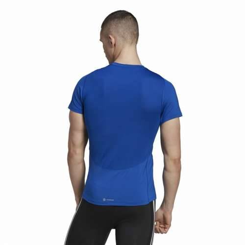 Muška Majica Kratkih Rukava Adidas techfit Graphic  Plava Cijena