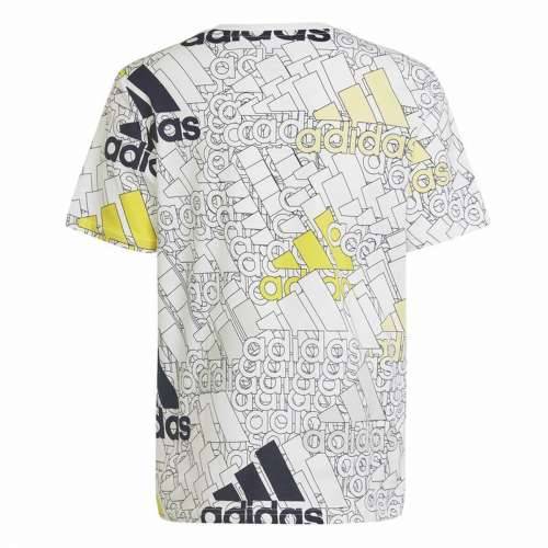 Dječje Majica Kratkih Rukava Adidas Brand Love  Bijela Cijena