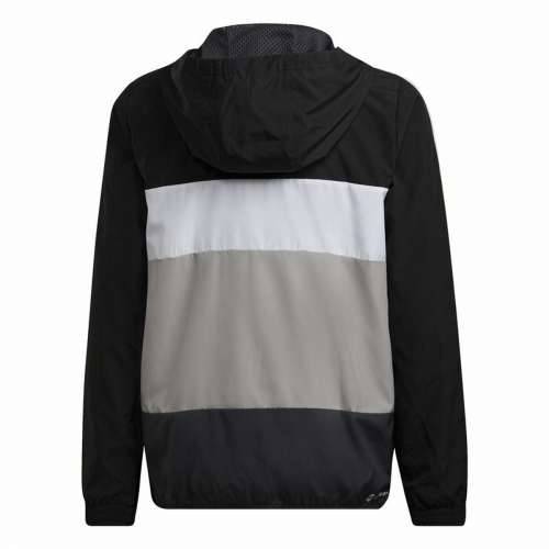 Dječja Sportska Jakna Adidas Coupe-Vent Colorblock Crna Cijena