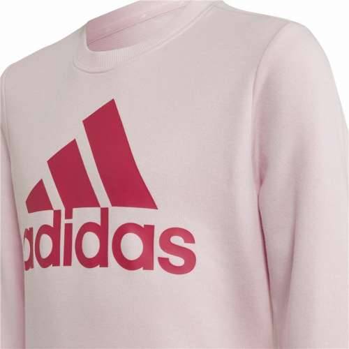 Gornji Dio Trenirke bez Kapuljače za Djevojčice Adidas Essentials Svetlo roza Cijena