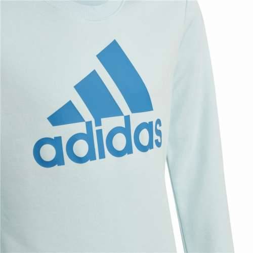 Gornji Dio Trenirke bez Kapuljače za Djevojčice Adidas Essentials Svetlo Plava Cijena