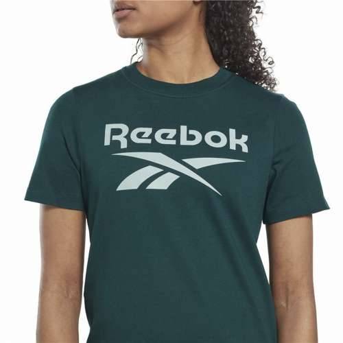 Ženska Majica Kratkih Rukava Reebok  Identity Cian Cijena