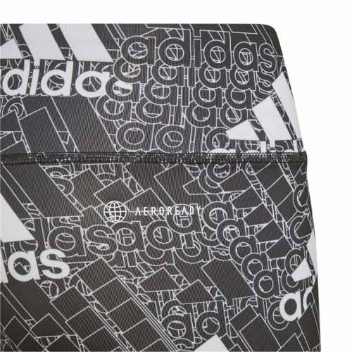 Sportske Tajice za Djecu Adidas Designed To Move Siva Crna Cijena